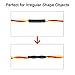 XHF 1/2 Inch (13mm) 3:1 Waterproof Heat Shrink Tubing Marine Grade Wire Cable Adhesive Lined Tube Insulation Seal Against Moisture Corrosion and Air Leakage, 4 Ft Red