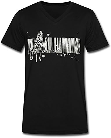Zebra Store569 Men Crew Neck Casual Zebra Tees Slim Fit Slim Fit