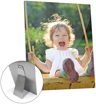 RitzPix Personalized Metal Prints - 8x10 Custom Photo Infused, Choose Your Custom Size And Personalized Image