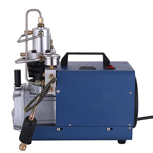 Smarketbuy 110V 30MPa Electric Air Compressor Pump High Pressure Airgun Compressor Rifle PCP Inflator Air Pump (30Mpa)
