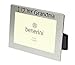 benerini ' I Love My Grandma ' - Photo Picture Frame Gift - 5 x 3.5 - Aluminium Silver Colour Gift for Her