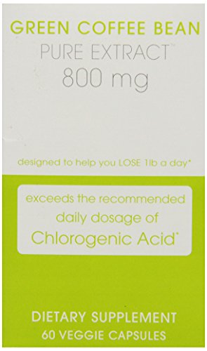 Creative Bioscience Bean Pure Extract Diet Supplement, Green Coffee, 60 Count