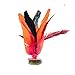 Jianzi Professional Foot Feather by KickFire Classics | Best Easy Hacky Sack Alternative Kick Game | Indoor Outdoor Game for Kids, Adults, & Teens | Includes 1 Shuttlecock