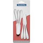 Conjunto De Espátula Para Manteiga 6 Pç Tramontina Inox