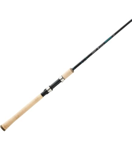 St. Croix Rods Mojo Bass Spinning Rod, caña giratoria de alta calidad, fabricada en los Estados Unidos : Deportes y Actividades al Aire Libre