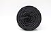 Vondrak T-Shirt Yarn 130 Yards of Fabric Recycled Yarn 1.5 lb for Crocheting and Knitting (Black)