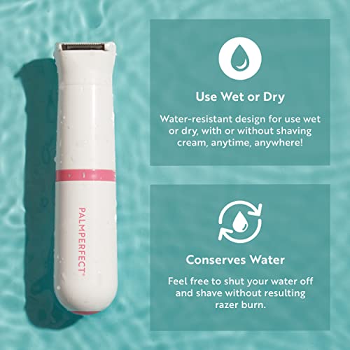 PALMPERFECT Bikini Trimmer for Women Wet & Dry Hair Trimmer with Dual
