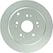 BOSCH 26011549 QuietCast Premium Disc Brake Rotor - Compatible with Select Acura RDX; Honda CR-V; REAR - Single