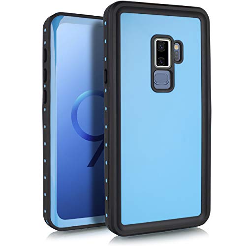 for Samsung Galaxy S9 Waterproof Case, Shock Proof Dust Proof Snow Proof Dirt Proof Phone Case Full Sealed IP68 Underwater [Value Bundle] (Blue) - Thumbnail 4