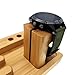 YOOSIDE for Garmin Fenix 6/Fenix 5/Fenix 5X/5S Charger Charging Dock Stand,Bamboo Wooden Desk Charger Station Organizer for Garmin Fenix Samrtwatch,Pixel,Tablet(Include Charging USB Cable)(Wood)