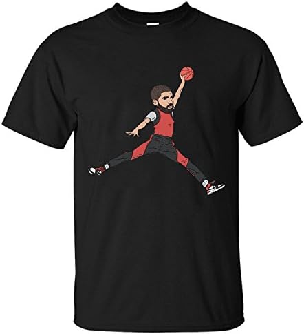 CONOC Men's Drake Jumpman Cotton T Shirt black XXL