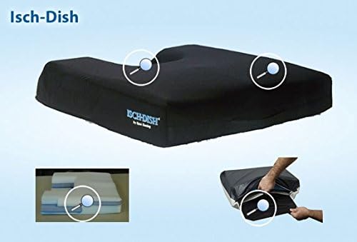Isch-Dish Seat Cushion - Large Pocket Full