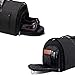 ACSTEP Crospack Carry on Large Garment Bag for Travel,Upgraded 55L Suit Duffle Bag, Shoulder Garment Bags for Men Women Black