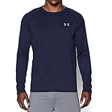 Under Armour Men's Tech Long Sleeve T-Shirt, Midnight Navy/Steel, Medium