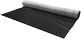 A-Express Grained Faux Leather Fabric 140cm Wide Waterproof Upholstery Black view 5