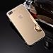 iPhone 7 Plus/8 Plus Mirror Case, YMCCOOL Luxury Mirror Clear Slim TPU Bumper Shock-Absorption Anti-Scratch Protective Case Cover Bright Reflection for iPhone 7 Plus/8 Plus 5.5
