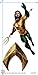Aquaman Movie Jason Mamoa Trident T Shirt & Stickers (XX-Large) Black