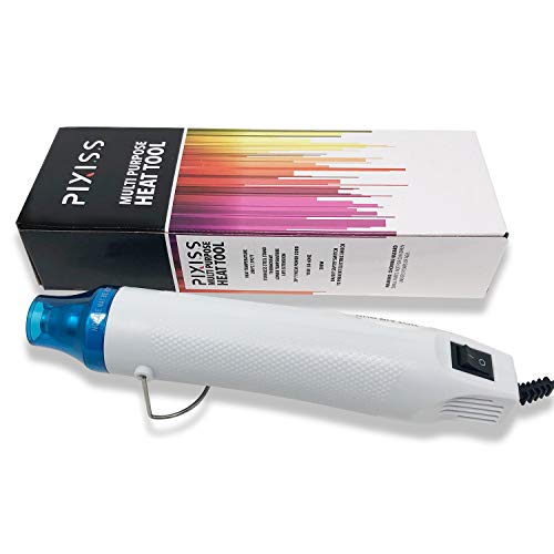 image for Pixiss Mini Embossing Heat Gun Electric 300W Portable Hot Air Gun for 