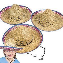 Child's Sombrero Hat (1 Dozen) - Bulk 