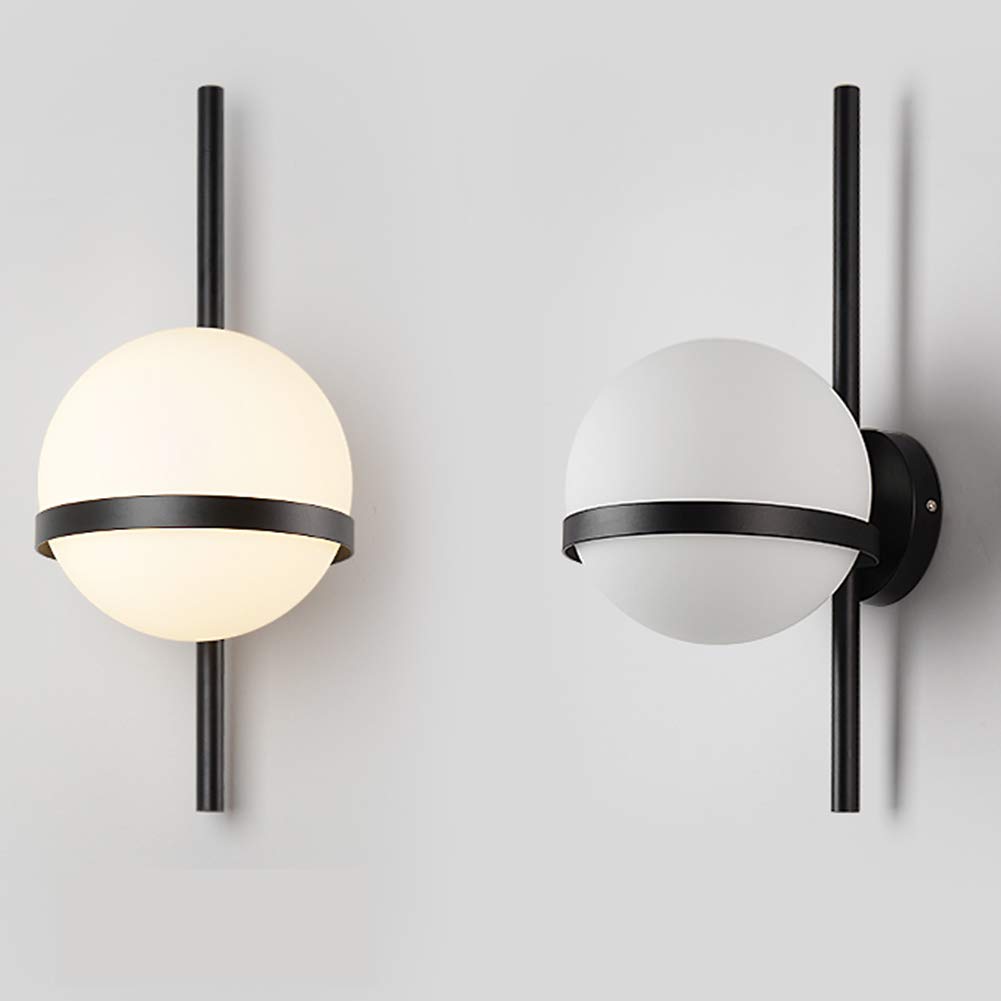 TopDeng Moderno Bola L aacute mpara De Pared E27 El Hierro Vaso Aplique