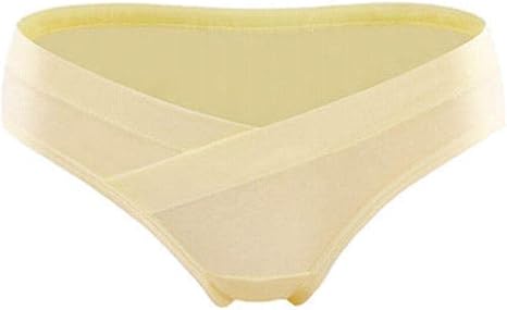 Amazon Co Jp Wazenku 妊娠中の女性の下ウエスト下着痕跡のない下着なしのu型胃リフト妊娠中の女性 色 イエロー サイズ Xxxl ホーム キッチン