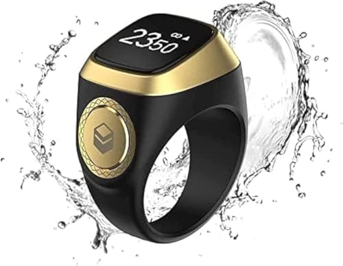 Compteur De Prière (Tasbih) Électronique Étanche - Bague De Comptage, Rechargeable USB, 20 Mm Vert, Plage Jusqu'à 99 999 - 14