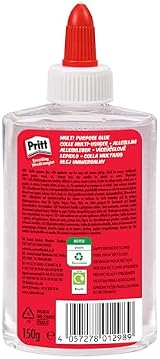 Unibond Pritt PVA 145ml Multi Glue - Safe, Washable, Craft Adhesive view 3