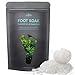 Anjou Tea Tree Oils Foot Soak With Epsom Salt,100% Natural Foot & Hand SPA Salt with Gift Spoon, for Fights Toenail Fungus, Softens Calluses, Soothes Sore Tired Feet(16oz)