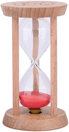 Shouyi Hourglass-Sand Timer Clock 1 Minutes for Home, Office,Study,Desk Decoration-Gift to Friend, Relatives-Timer Magnet Hourglass