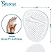 Walkize Metatarsal Pads Women | Heel Inserts for Women | Ball of Foot Cushions (2 Pairs Foot Pads) All Day Pain Relief and Comfort One Size Fits Shoe Inserts (Clear)