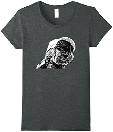 Womens Tibetan Terrier Shirt Large Dark Heather