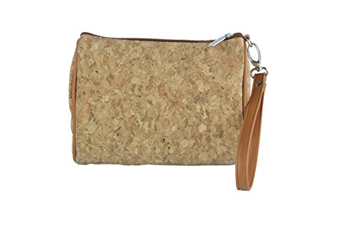 Primeware Shirley Temple Large Touch Up Insulated Cosmetics Bags, Cork