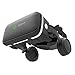 3D Virtual Reality Headset with Adjustable Head Straps and Stereo Headphones for IPhone 6/6S/7/8 or Samsung S6/S7/S8 and 4.7