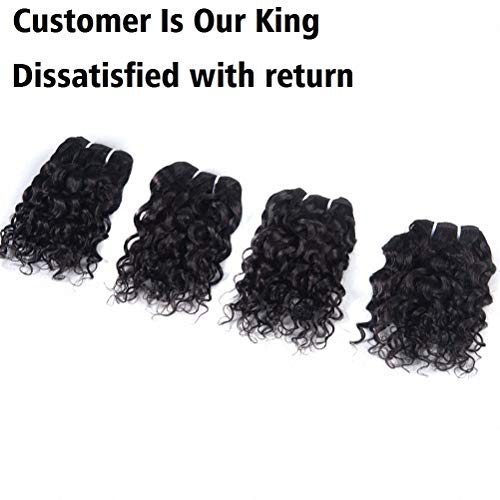 Brazilian-Human-Hair-Weave-Ocean-Wave-4-Bundles-Wet-And-Wavy-Brazilian-Virgin-Hair-Remy-Hair-Extensions-Water-Wave-100-Unprocessed-8A-Grade-Natural-Wave-Natural-Black-Color-10-Inch-50gpc