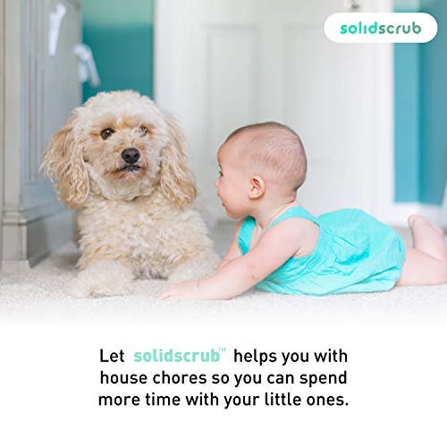 image for SolidScrub Magic Silicone Gloves scrubbing Gloves for Dishes, dishwash