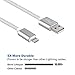 MAXGADGET Lightning Cable,3Pack 6FT Nylon Braided Charger Cable for iPhone 6S Plus 6 Plus 7 Plus 5 5S 5C SE, iPad Pro Air, iPad Mini 2 3 4, iPod-White