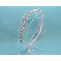 Silver Rhinestone Halo Headband