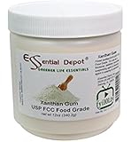 Xanthan Gum 12 Oz. Powder USP FCC Food Grade - Gluten Free Cooking
