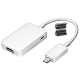 WOPRO MHL Adapter for TV, MHL Micro USB to HDMI 1080P HDTV Adapter Cable, Connector Hi-Speed Convertor for Samsung Galaxy S3/S4/S5/Note 3