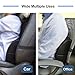 Lumbar Support Pillow - 100% Memory Foam Back with Breathable and Washable 3D Mesh Cover,Ideal Back Pillow for Car Seat, Computer/Office Chair â€¦ (Black)