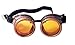 Minidot Steampunk Antique Safety Goggles (Copper Orange)