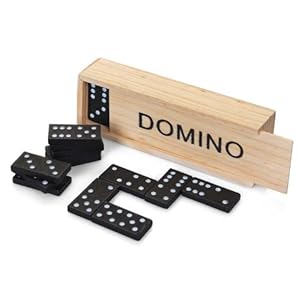 Tobar-Dominoes Wooden Domino Set