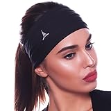Headband for Men & Women ◥ Multi Style Athletic Moisture Wicking Sweatband ◥ Stretchy Breathable Headwear for Sports - Workout - Yoga or Fashion ◥ Super Comfortable and Ultra Soft Hair Accessories