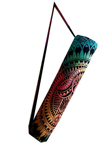 ICC Hamsa Hand Full-Zip Exercise Yoga Mat Carry Bag Gym Beach Pilates Carrier Bags Hippie Mandala Indian Cotton Bag