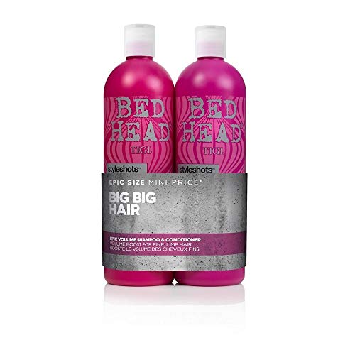 Tigi Bed Head Styleshots Epic Volume Shampoo And Conditioner Duo 2 X 750ml Amazon De Beauty