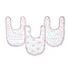 ideal baby by the makers of aden + anais little bib 3 pack, owls