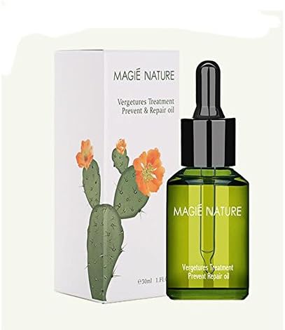 Magie Nature Compound Essential Cactus Seed Oil, Argan Oil from Morocco, Prevent Stretch Marks, 100% Pure &amp; Therapeutic Grade - 1 fl.oz/30ml