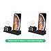 Treatlife Stand for iPhone, 3 in 1 Charging Station Universal Dock Silicon Holder Compatible with iPhone Xs/Xs Max/Xr/X/8 plus/8/7plus/7/iWatch Series 4/3/2/1