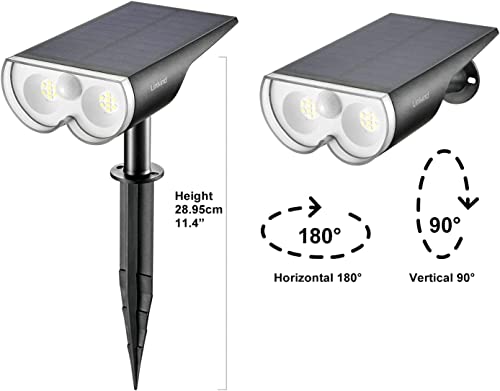 Solar-Powered Wireless Truck Roof Lights - 5-Pack, No Drill, Motion Sensor, IP67 Waterproof