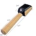 Jmkcoz Dancing Shoes Brush Wooden Suede Sole Shoe Brush Cleaner Cleaning Brush for Modern Latin Dance Shoes Wire Brush